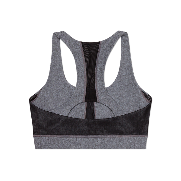 Heather Grey ANY-WEAR™ Sports Bra | Smart Apparel