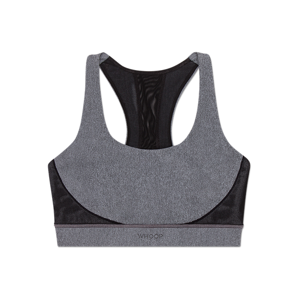 Heather Grey ANY-WEAR™ Sports Bra | Smart Apparel