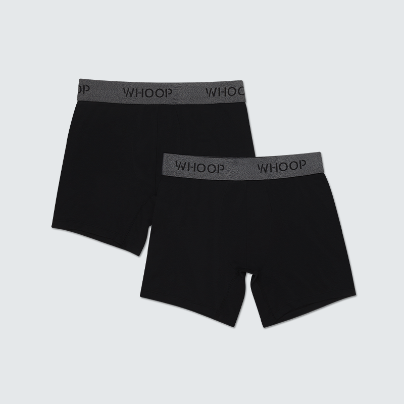 Black ANY-WEAR™ Boxer (2-Pack) | Smart Apparel