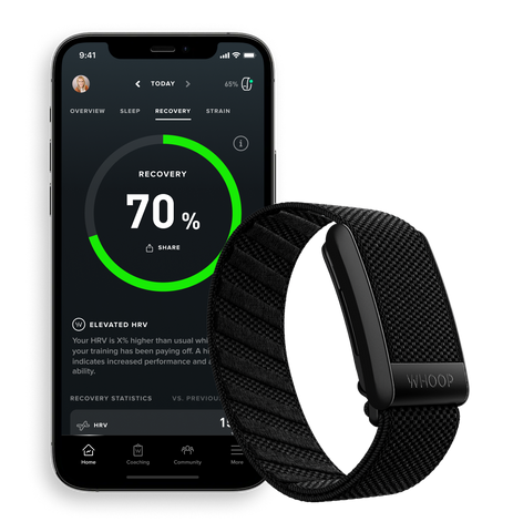 12 Month WHOOP Membership with Strap