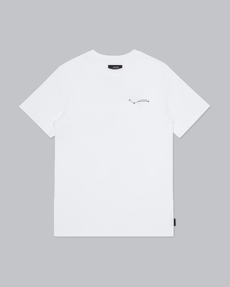 White WHOOP Unisex T-shirt