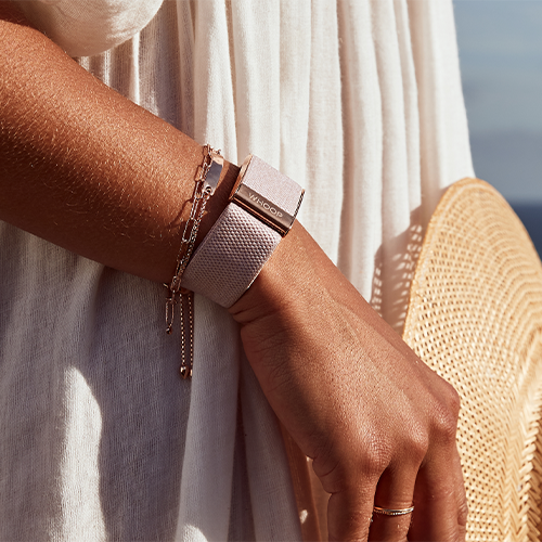 Nantucket with Rose Gold SuperKnit Luxe Band